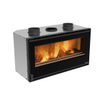 Recuperador a Lenha Inserto 100 Crystal Ventilado - Nórdica Extraflame